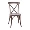 Flash Furniture Advantage Dark Driftwood X-Back Chair X-BACK-BURDRIFT - alternate 18